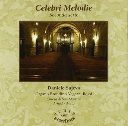 Celebri melodie - CD Audio di Daniele Sajeva