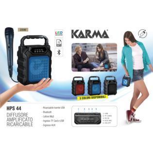 Karaoke Amplificato Mp3 Ricaricabile HPS B44R - 5