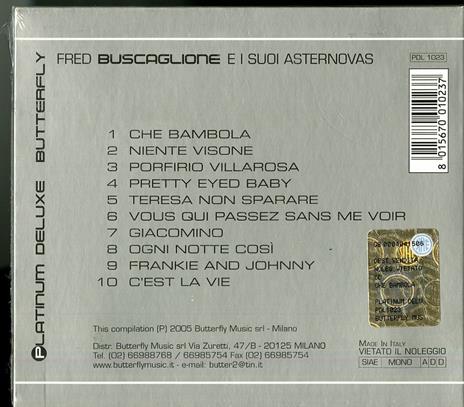 Fred Buscaglione (Digipack) - CD Audio di Fred Buscaglione - 2