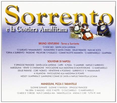 Sorrento e la costiera amalfitana - CD Audio - 2