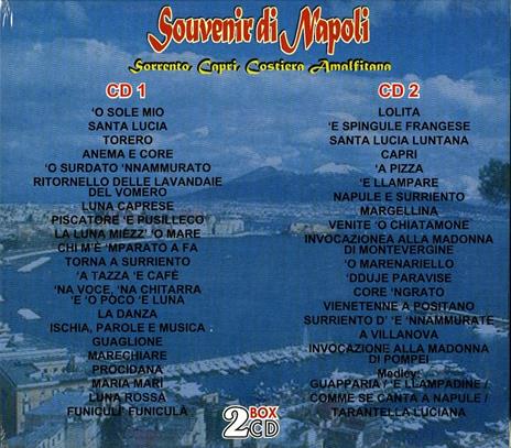 Souvenir di Napoli - CD Audio - 2