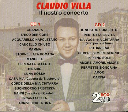 Il nostro concerto - CD Audio di Claudio Villa - 2