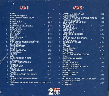 Canzoni d'amore - CD Audio - 2
