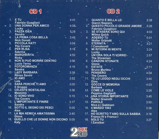 Canzoni d'amore - CD Audio - 2