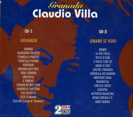 Granada - CD Audio di Claudio Villa - 2