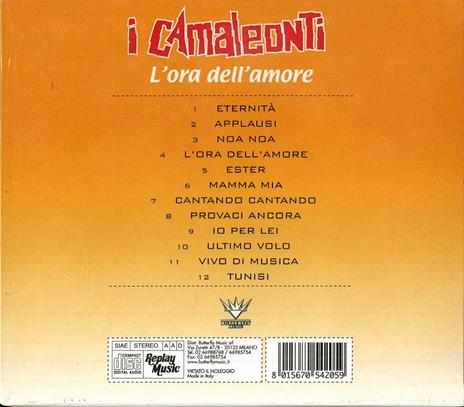 L'ora dell'amore - CD Audio di Camaleonti - 2
