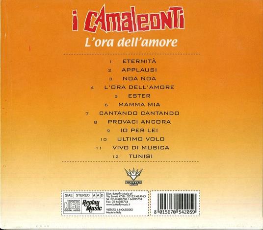 L'ora dell'amore - CD Audio di Camaleonti - 2