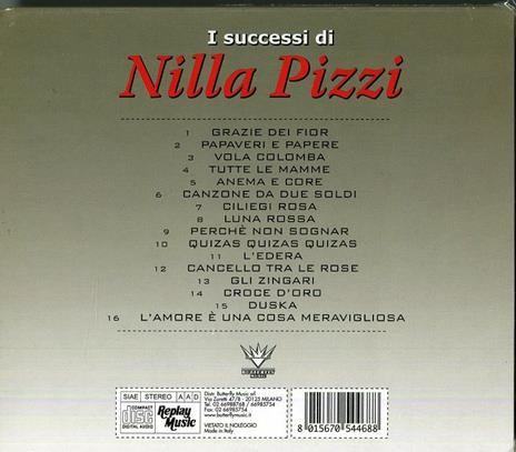 I successi - CD Audio di Nilla Pizzi - 2