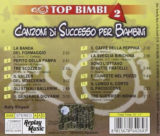 Top bimbi vol.2 - CD Audio - 2