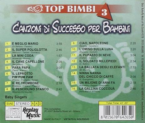 Top bimbi vol.3 - CD Audio - 2