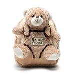 Mini Zaino con Peluche Milly Bear Perletti Toys
