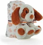Copertina con Peluche Duff Dog Perletti Toys