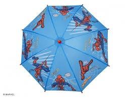 Spiderman ombrello azzurro