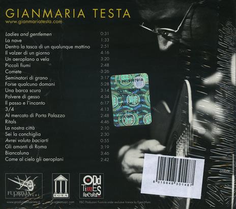 Solo. Dal vivo - CD Audio di Gianmaria Testa - 2