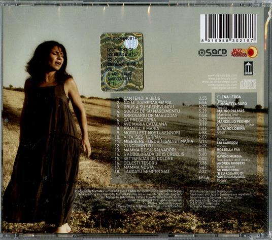 Cantendi A Deus - CD Audio di Elena Ledda - 2