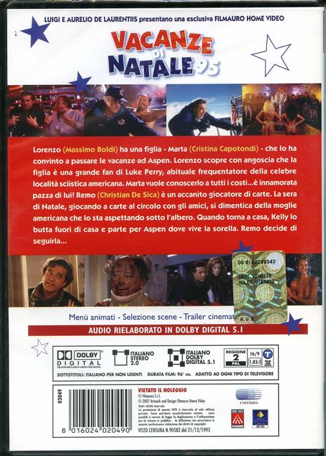 Vacanze di Natale 95 di Neri Parenti - DVD - 2