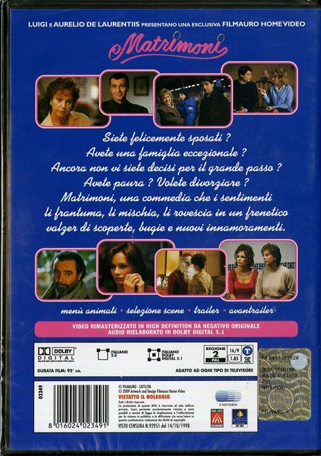 Matrimoni di Cristina Comencini - DVD - 2