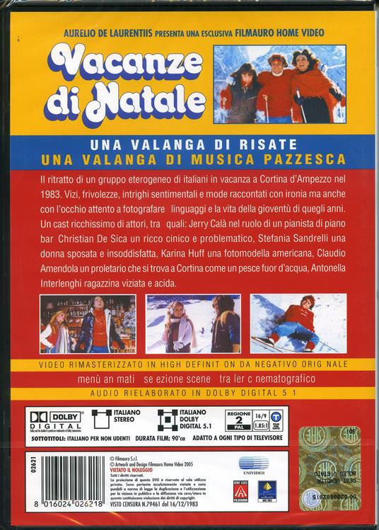 Vacanze di Natale di Carlo Vanzina - DVD - 2