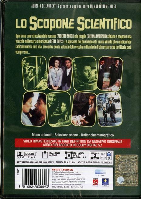 Lo scopone scientifico di Luigi Comencini - DVD - 2