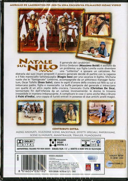 Natale sul Nilo di Neri Parenti - DVD - 2