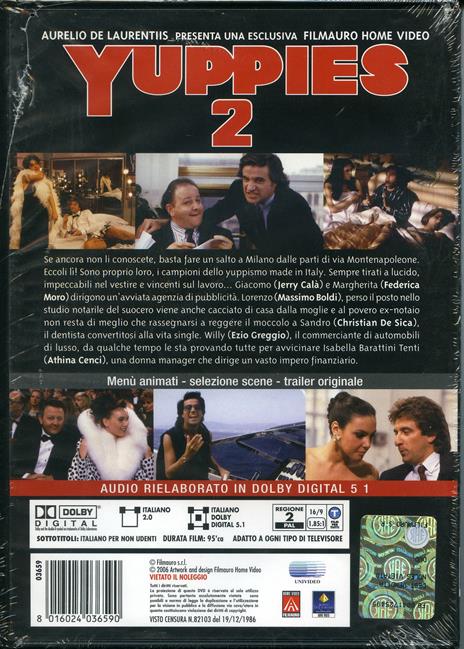 Yuppies 2 di Enrico Oldoini - DVD - 2