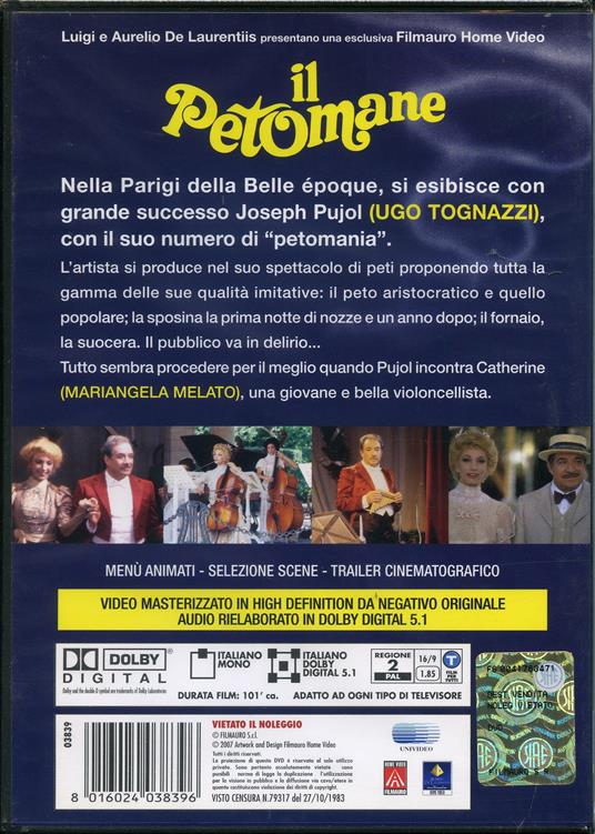 Il petomane di Pasquale Festa Campanile - DVD - 2