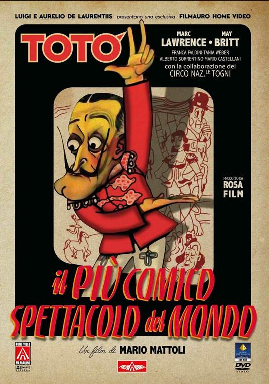 Totò 3D. Il più comico spettacolo del mondo (DVD) di Mario Mattoli - DVD