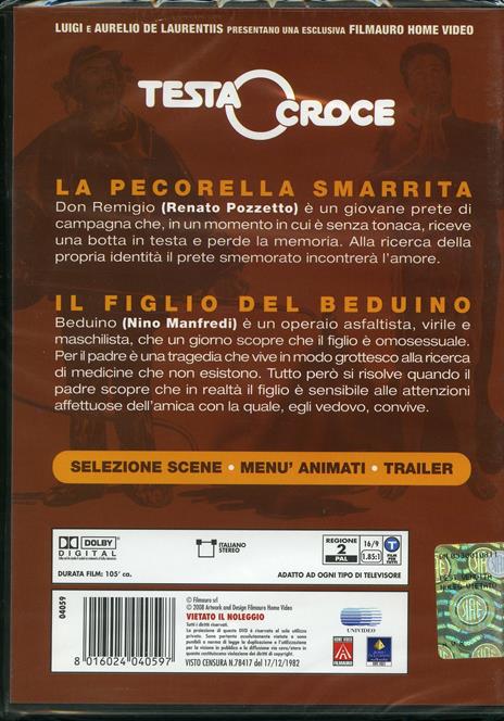 Testa o croce di Nanni Loy - DVD - 2