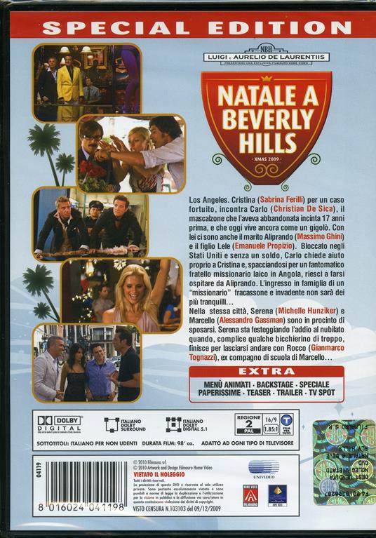 Natale a Beverly Hills di Neri Parenti - DVD - 2