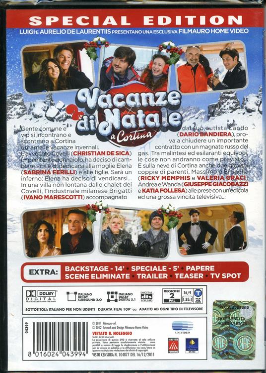 Vacanze di Natale a Cortina di Neri Parenti - DVD - 2