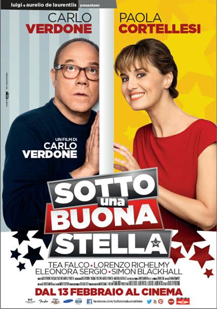 Sotto Una Buona Stella (Blu-ray) di Carlo Verdone - Blu-ray