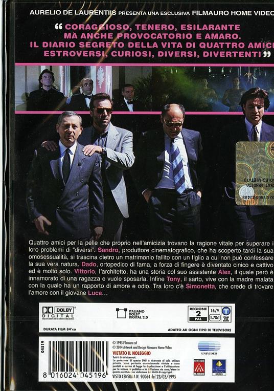 Uomini uomini uomini di Christian De Sica - DVD - 2