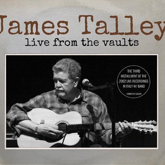 Live From The Vaults - CD Audio di James Talley