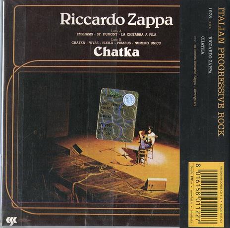 Chatka - CD Audio di Riccardo Zappa - 2