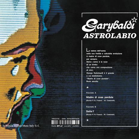 Astrolabio - CD Audio di Garybaldi - 2