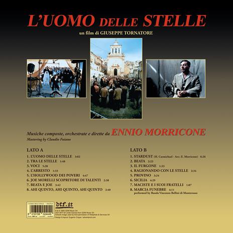 L'uomo delle stelle (Colonna Sonora) (Limited Edition - Clear Yellow Vinyl) - Vinile LP di Ennio Morricone - 3