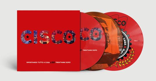 Riportando tutto a casa. Live trent'anni dopo (3 LP Picture Disc) - Vinile LP + CD Audio di Cisco