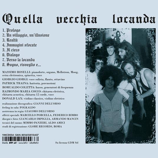 Quella Vecchia Locanda - CD Audio di Quella Vecchia Locanda - 3
