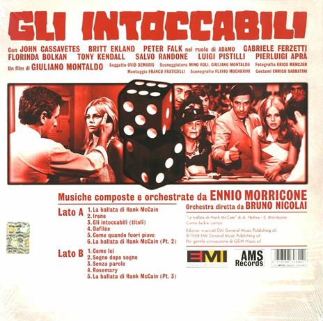 Gli Intoccabili (Colonna sonora) - Vinile LP di Ennio Morricone - 2