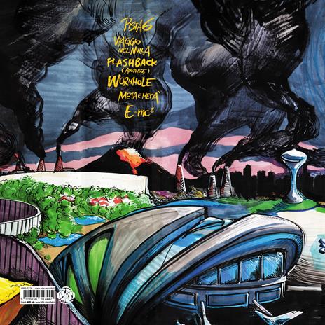 2084: Viaggio nel Nulla (Trifold Black Vinyl + Insert) - Vinile LP di Alphataurus - 3