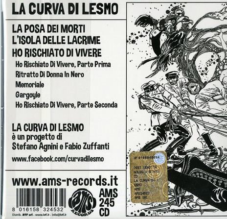 La curva di Lesmo - CD Audio di La Curva di Lesmo - 2