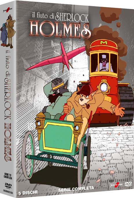 Il fiuto di Sherlock Holmes (5 DVD) di Hayao Miyazaki,Kyousuke Mikuriya - DVD