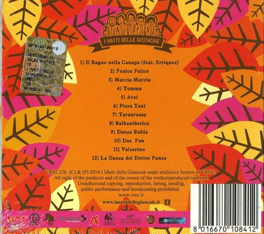 Cignal Patchanka - CD Audio di Matti delle Giuncaie - 2