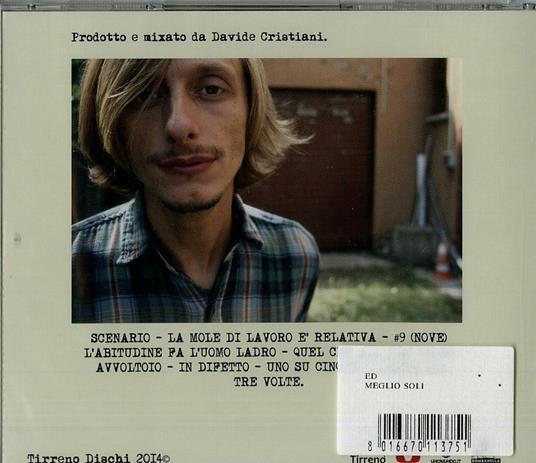 Meglio soli - CD Audio di Ed - 2