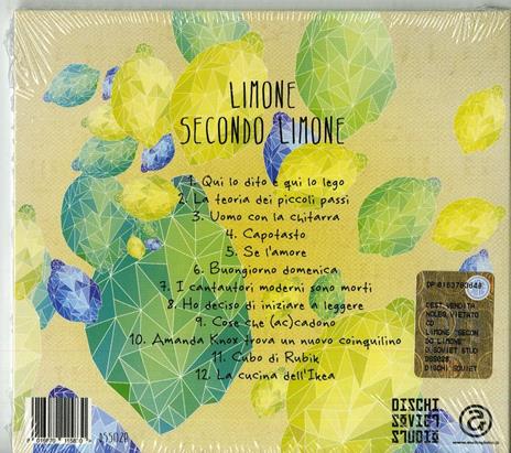 Secondo limone - CD Audio di Limone - 2