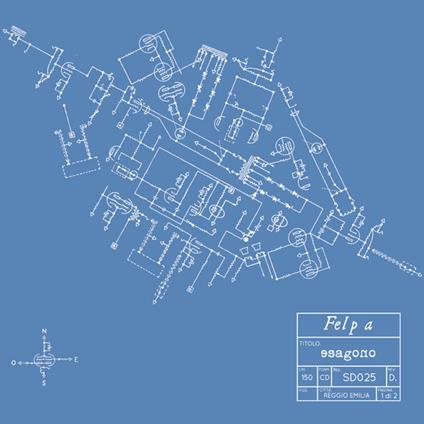 Esagono - CD Audio di Felpa