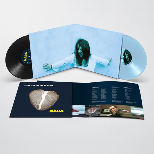 Tutto l'amore che mi manca (20° Anniversario Remastered + Bonus Tracks) (Esclusiva Feltrinelli e IBS.it - Vinile Blu Perlato) - Vinile LP di Nada