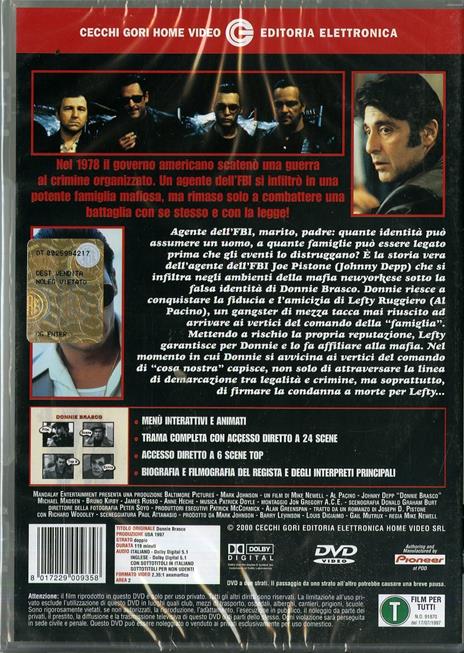 Donnie Brasco di Mike Newell - DVD - 2