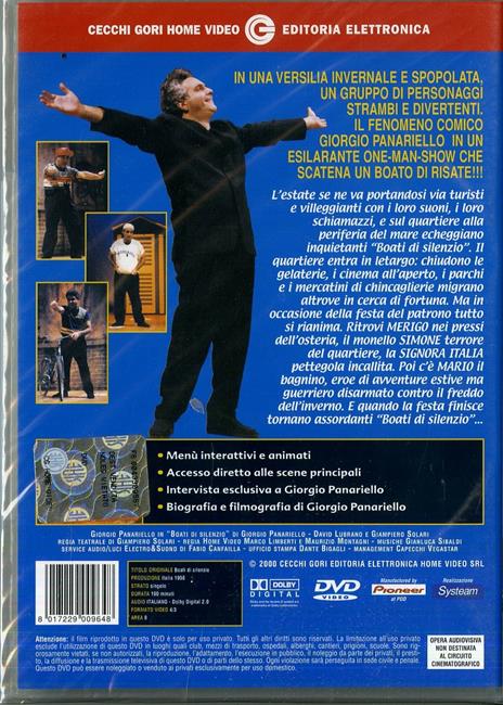 Boati di silenzio di Giampiero Solari - DVD - 2