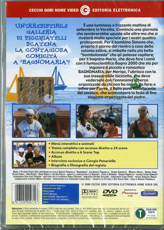 Bagnomaria di Giorgio Panariello - DVD - 2